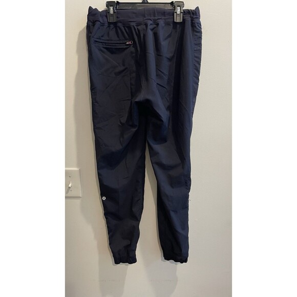 Lululemon Var-city Track Navy Blue Jogger Pants Lightweight Pockets Sz 6 Gym - Picture 9 of 16